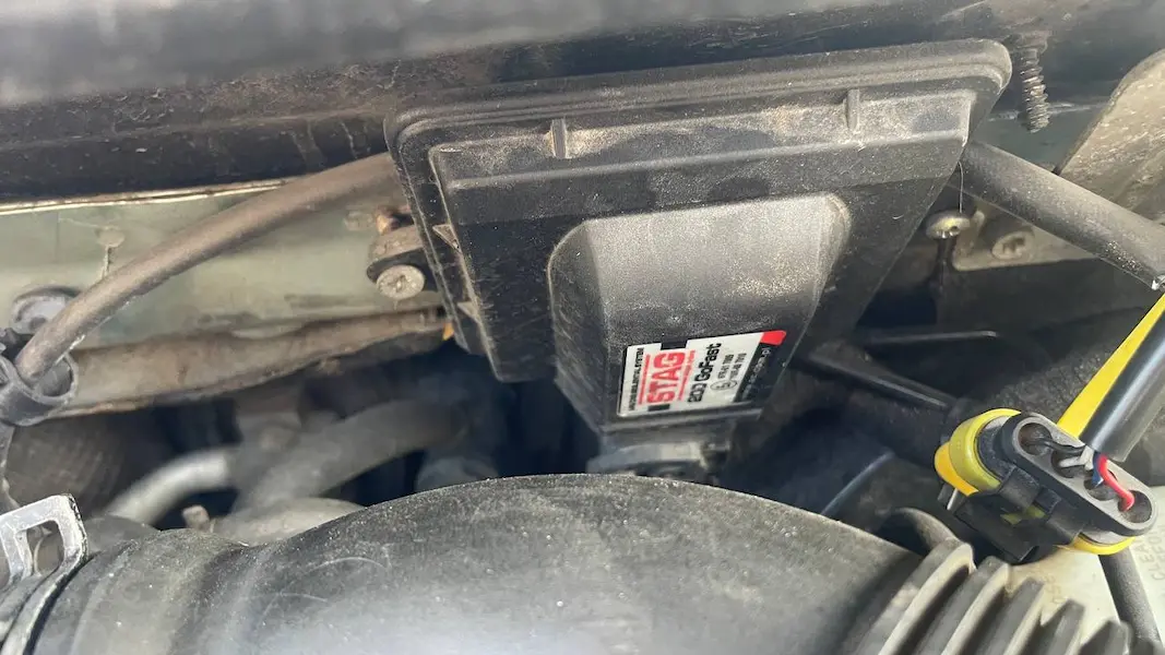 Блок управління ГБО Stag Go Fast на Skoda Octavia